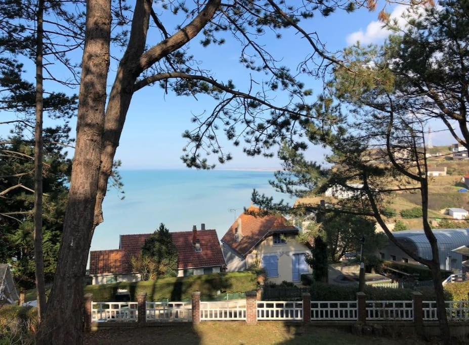 Villa Vue Mer Panoramique En Baie De Somme Ault Buitenkant foto