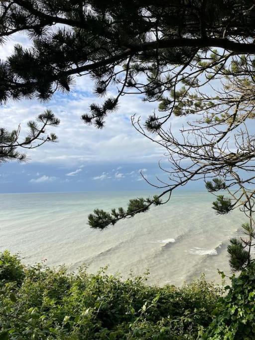 Villa Vue Mer Panoramique En Baie De Somme Ault Buitenkant foto