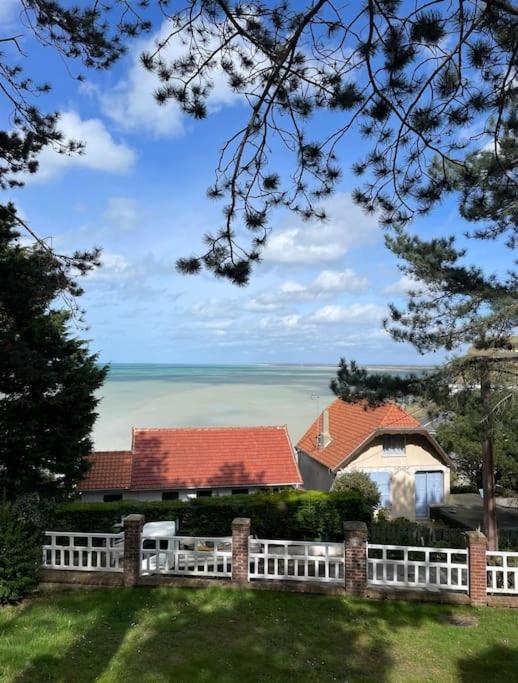 Villa Vue Mer Panoramique En Baie De Somme Ault Buitenkant foto