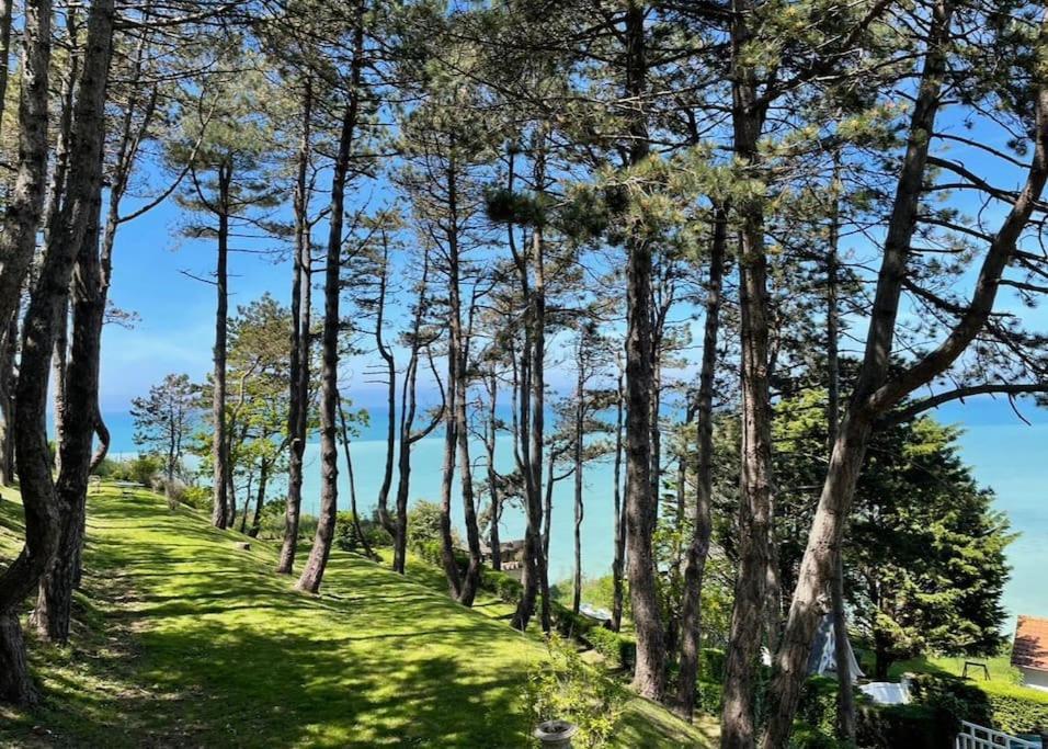 Villa Vue Mer Panoramique En Baie De Somme Ault Buitenkant foto