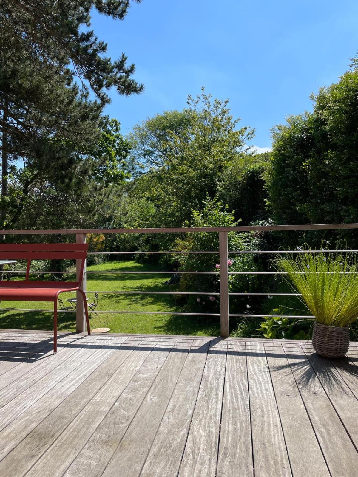 Villa Vue Mer Panoramique En Baie De Somme Ault Buitenkant foto